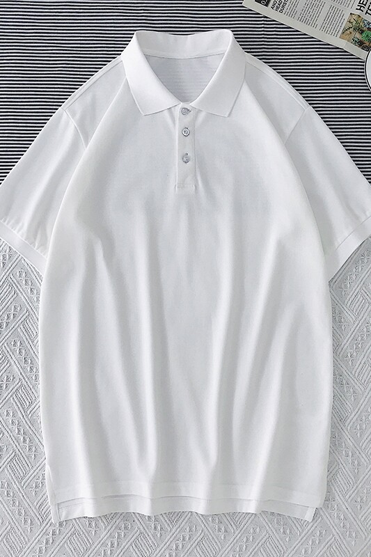2021夏季翻领polo衫男港风宽松上衣半袖t恤潮XZ1007-1-XT06P40,男装Polo衫,星座1602（原101B）