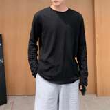 21/春夏新款冰丝棉T桖韩版潮流上打底衫A260，男装T恤，星座1602（原101B）