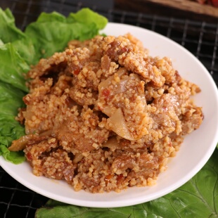 粉蒸素肉 纯素可食 纯素食材年菜 素粉蒸肉