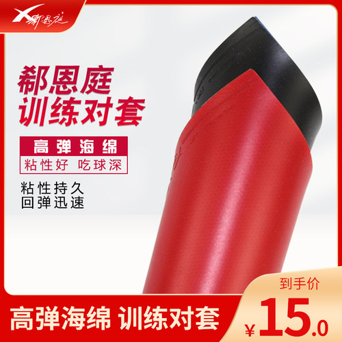 郗恩庭乒乓球胶皮训练套胶