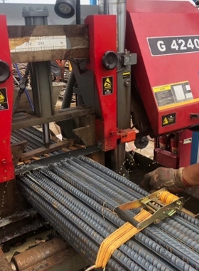 34x4960建科GB4240带锯床机用带锯条螺纹钢切割m42双金属钢水锯片