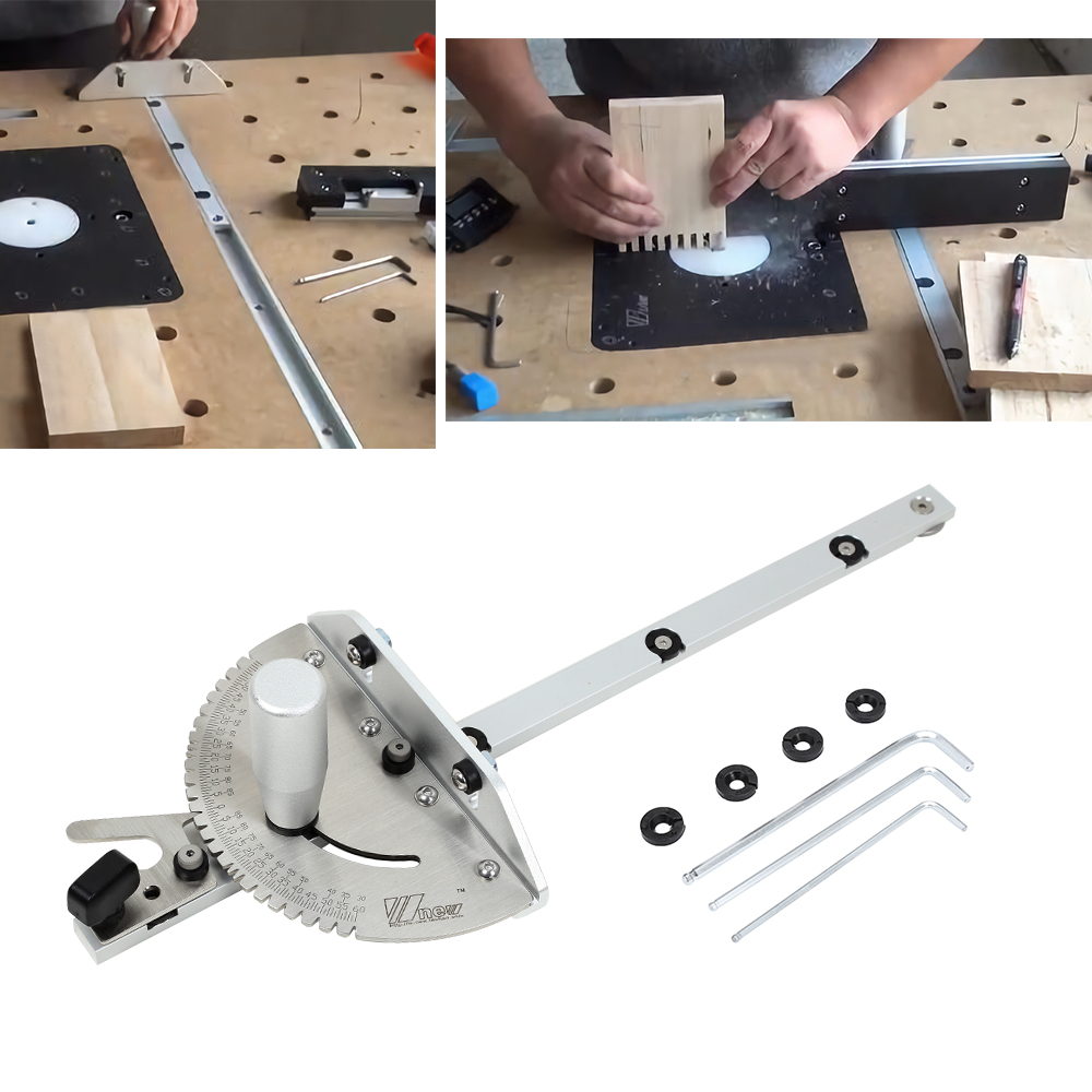 Miter Gauge Sawing Assembly Ruler Woodworking DIY