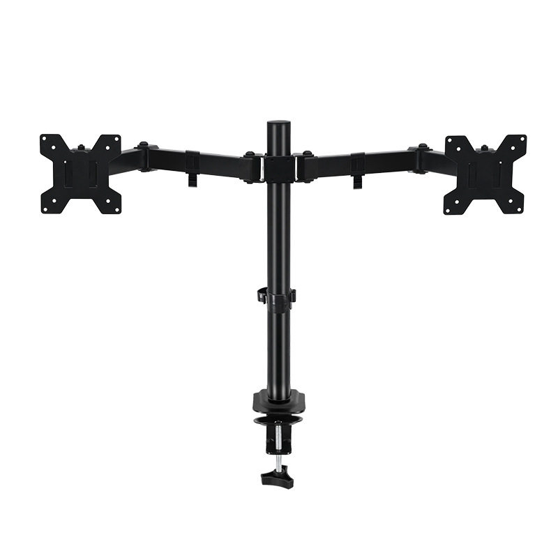 Dual screen LCD display supports telescopic rotation