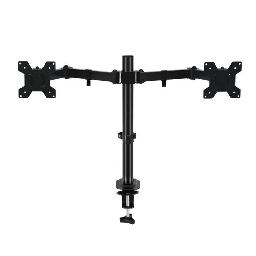 Dual screen LCD display supports telescopic rotation