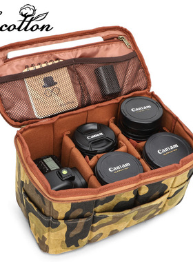SLR camera storage bag waterproof canvas camera inner bag