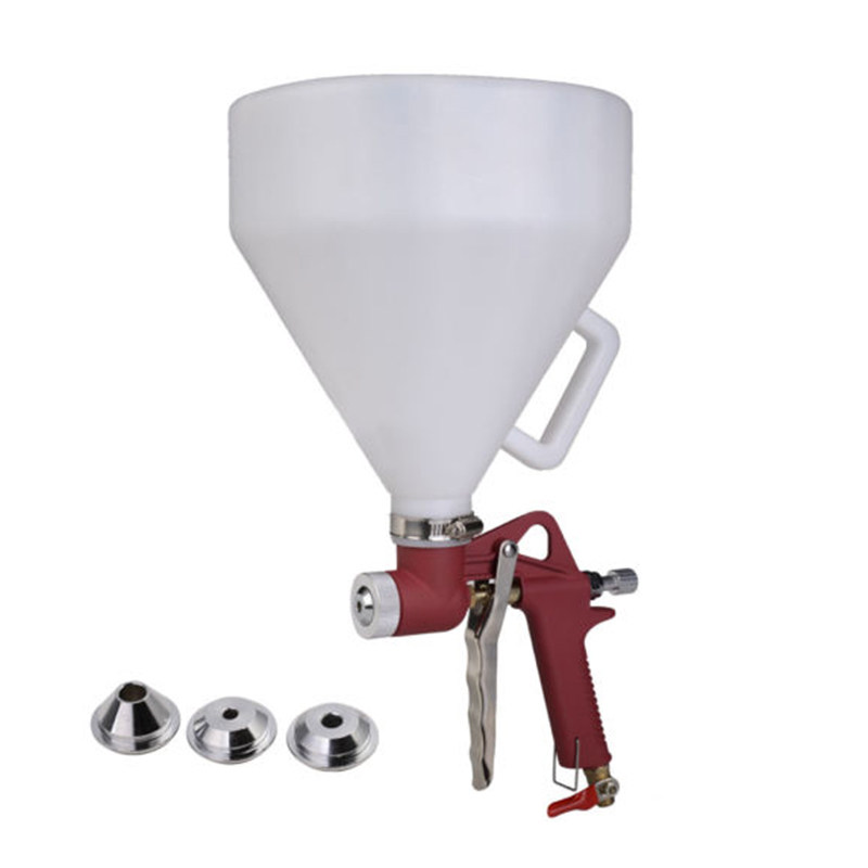 Spray Gun With 5L White Hopper 4mm/6mm/8mm Three