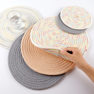 New Bowl mat Nordic plate pad insulating  anti-hot