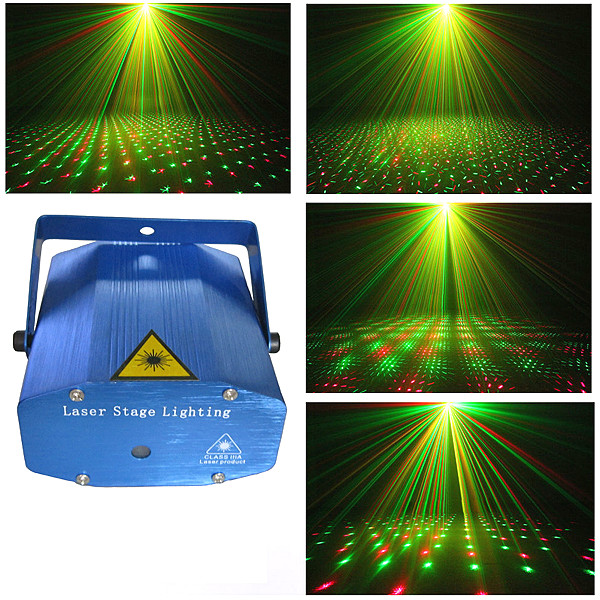 Mini LED Laser Pointer Disco Stage Light Party Pattern