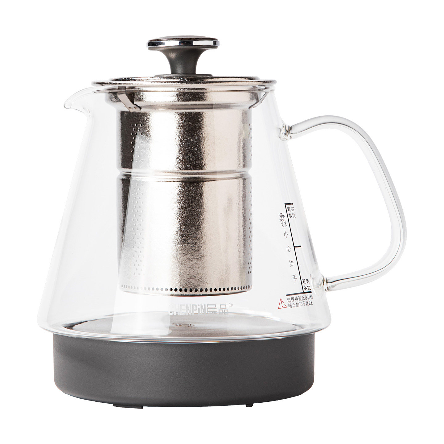 晨品晨钛E260L-C配件纯钛煮茶壶单壶/盖子/纯钛内胆图片