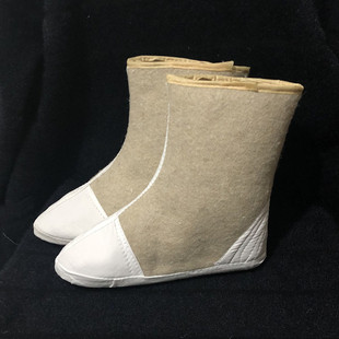 雨鞋 羊毛防寒毡袜子棉袜冬季 雨靴保暖专用劳保冷库矿工下井用 包邮