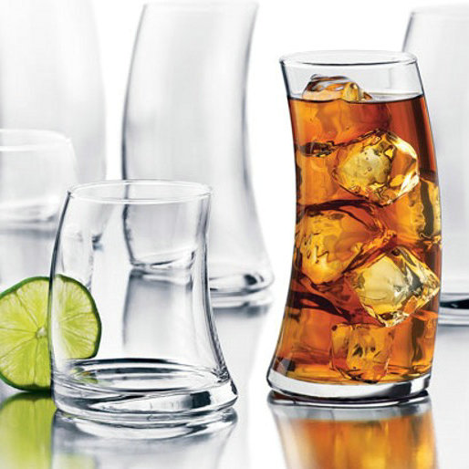 进口月牙特色帆船酒店餐厅玻璃杯