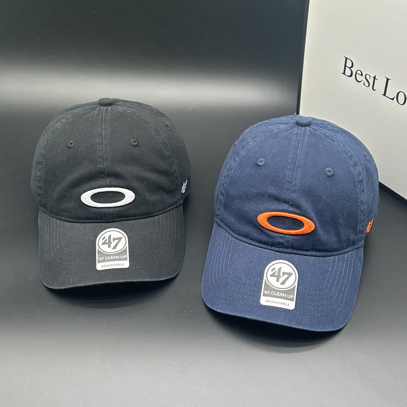 美式复古水洗刺绣棒球帽夏百搭时尚显脸小鸭舌帽遮阳防晒男女同款