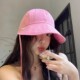 新款 速干条纹遮阳渔夫帽女春夏季 日系甜美小清新轻薄户外防晒帽子