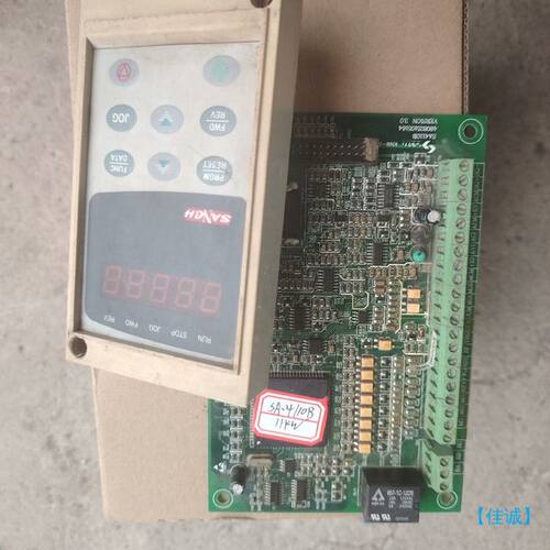 【佳诚】三碁变频器主板  面板 SA-4110B，功能正常实物图片买【