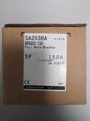 Fuji富士断路器 SA203BA 3P 200A AC议价