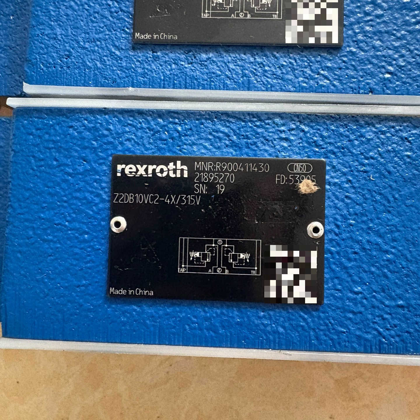 R900411430 Z2DB10VC2-4X/315V力士【议价】