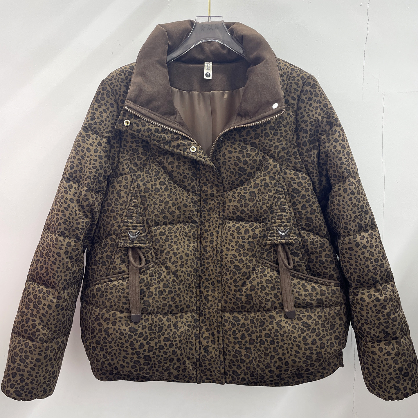 时尚立领豹纹棉服女短款冬季新款中老年妈妈休闲宽松棉袄棉衣外套,女装/女士精品,中老年女装,淘宝优惠券,粉丝福利购,淘宝优惠卷