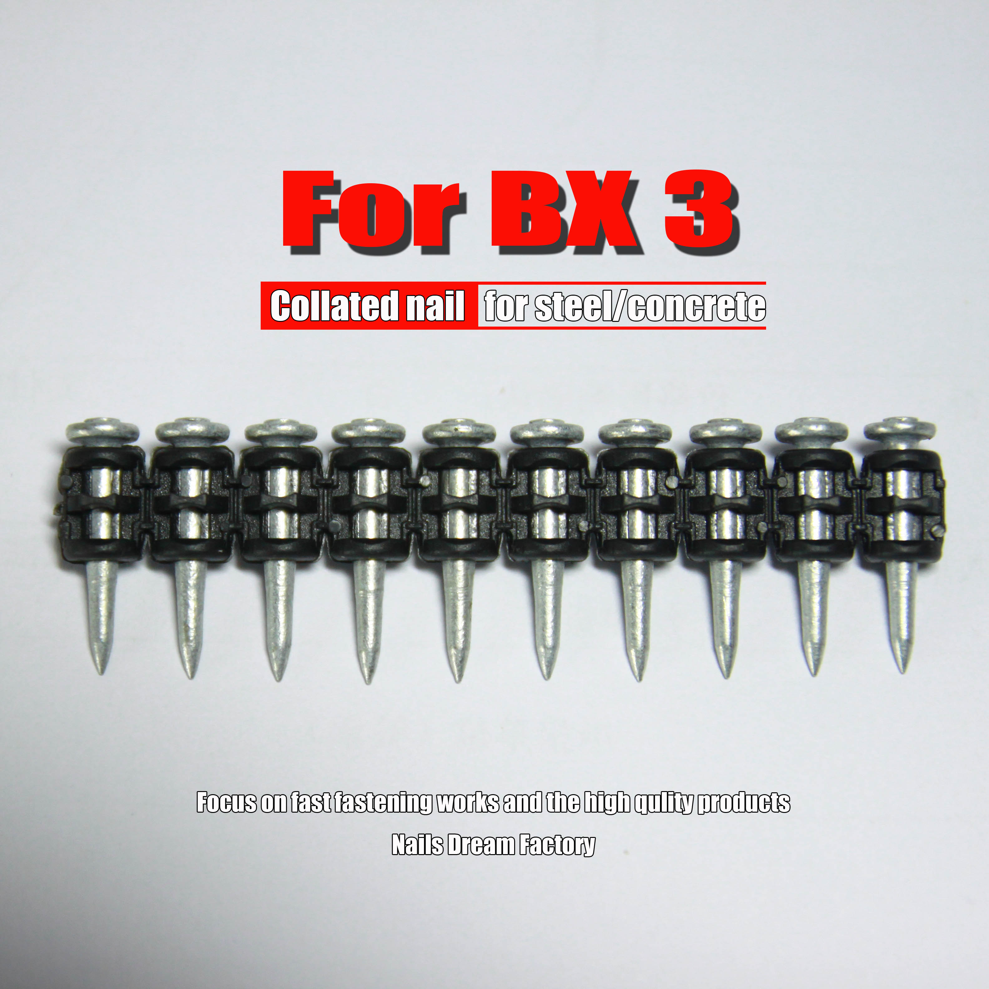 翅膀连排射钉可用于喜利得Bx3排钉 nails for HILTI BX3 cordless 五金/工具 钉 原图主图