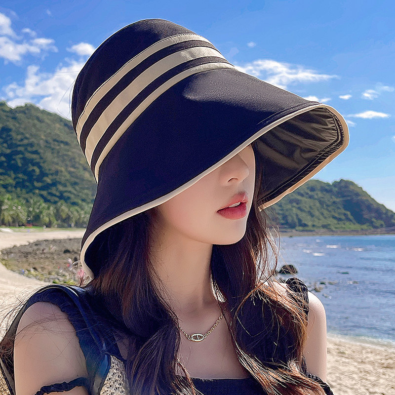空顶遮阳帽女夏季防紫外线帽子