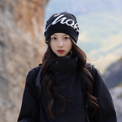 登山防寒保暖针织帽骑车护耳冷帽