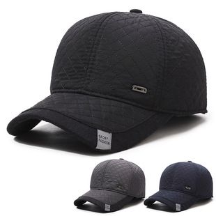 男士帽子冬季加绒加厚防寒保暖棉帽男冬天中老年人爸爸户外护耳帽