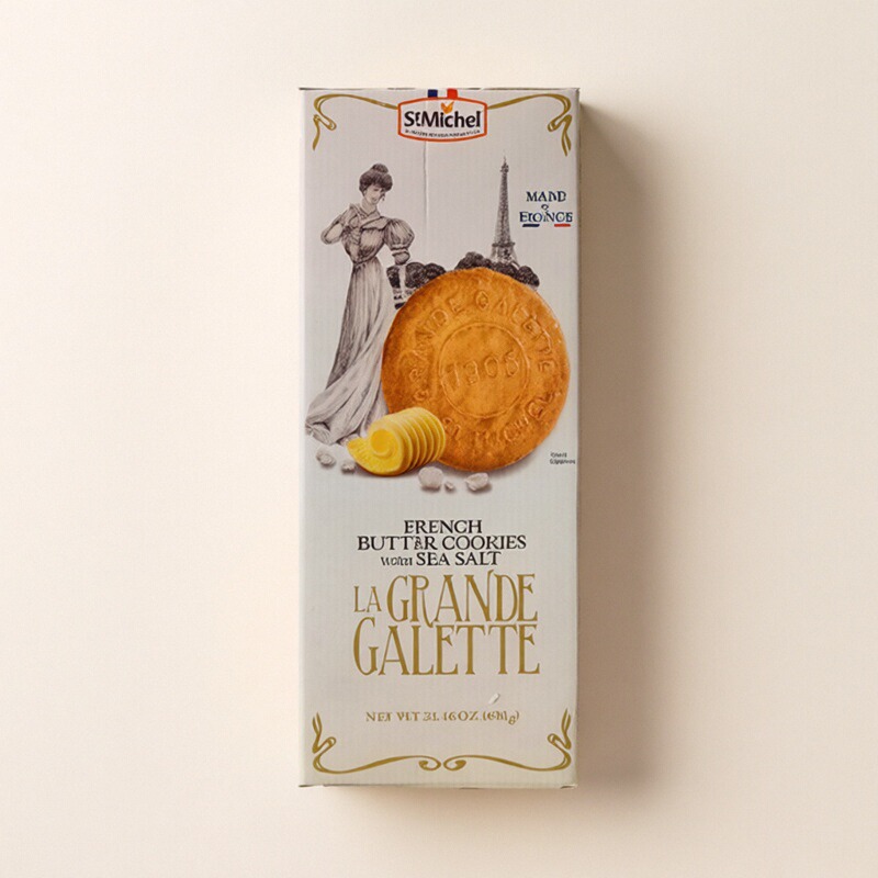 开市客代购 法国St.Michel黄油饼干600g 法式传统黄油饼干