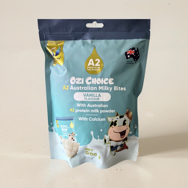 开市客代购OZI CHOICE 澳滋选香草味牛奶片300g A2牛奶片