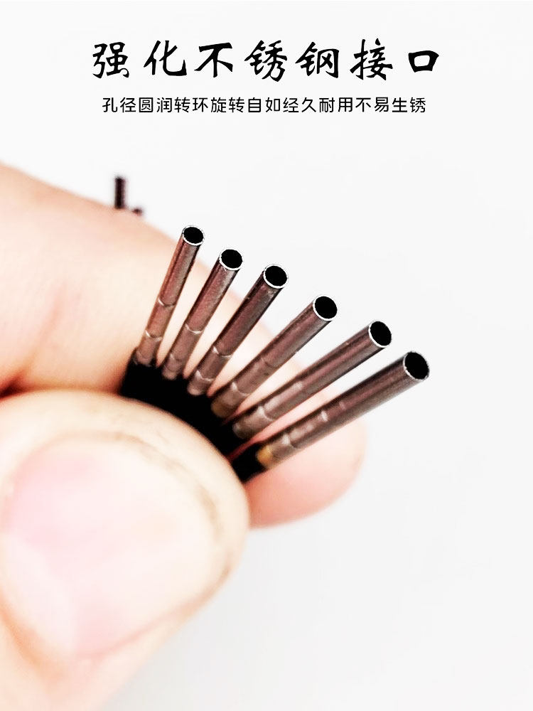 낚싯대 팁 팁 로프 로프 스위블 커넥터 팁 낚싯대 액세서리