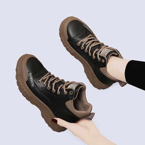 真皮英伦风马丁靴女款202