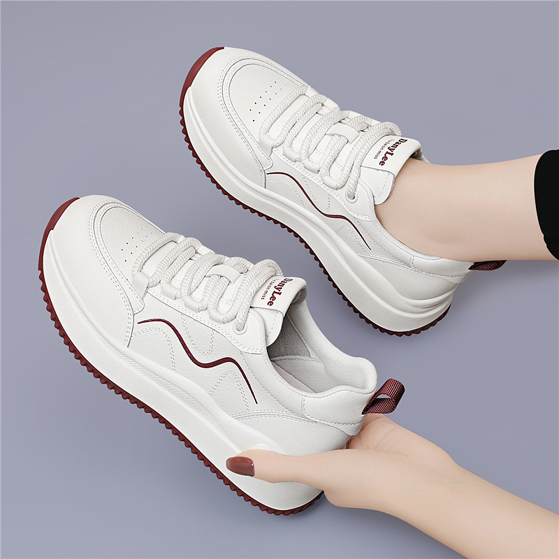 小白鞋女2025新款爆款春