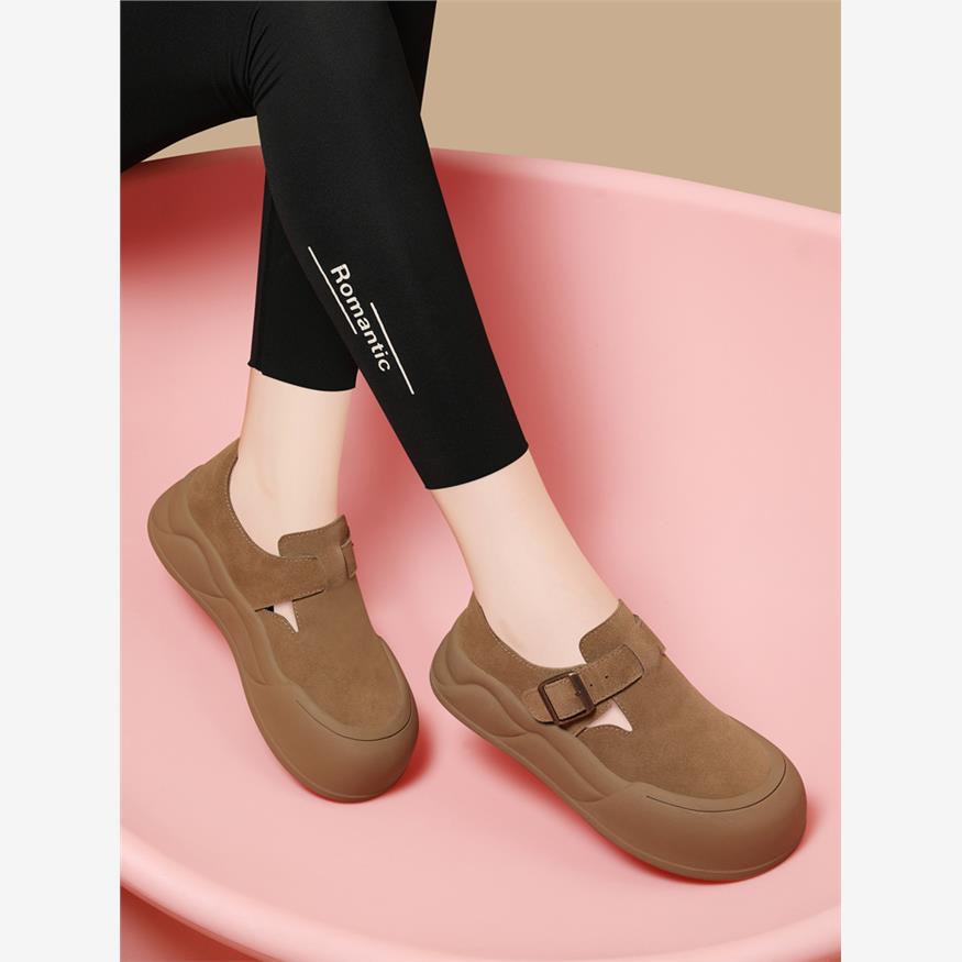 时尚舒适⊙复古厚底勃肯