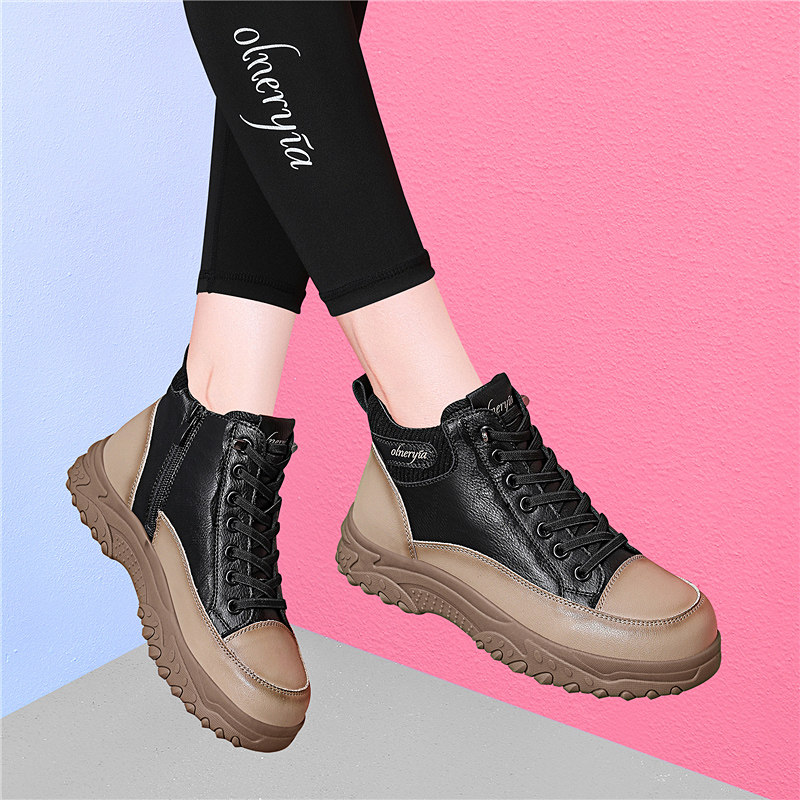 品牌高帮鞋子女2025新款