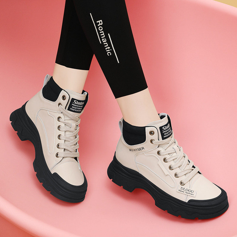 真皮马丁靴女秋冬季2025