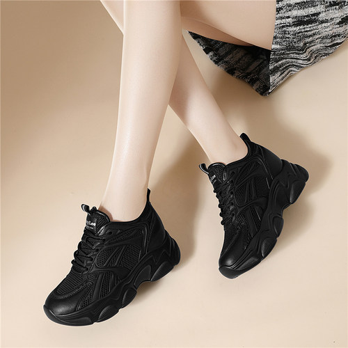 内增高舒适不累脚老爹鞋