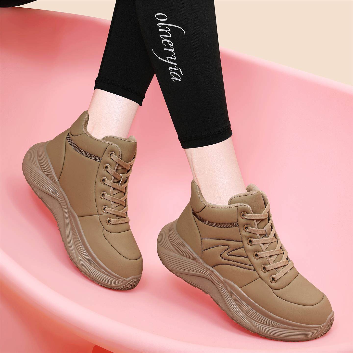 舒适软底软面妈妈鞋运动