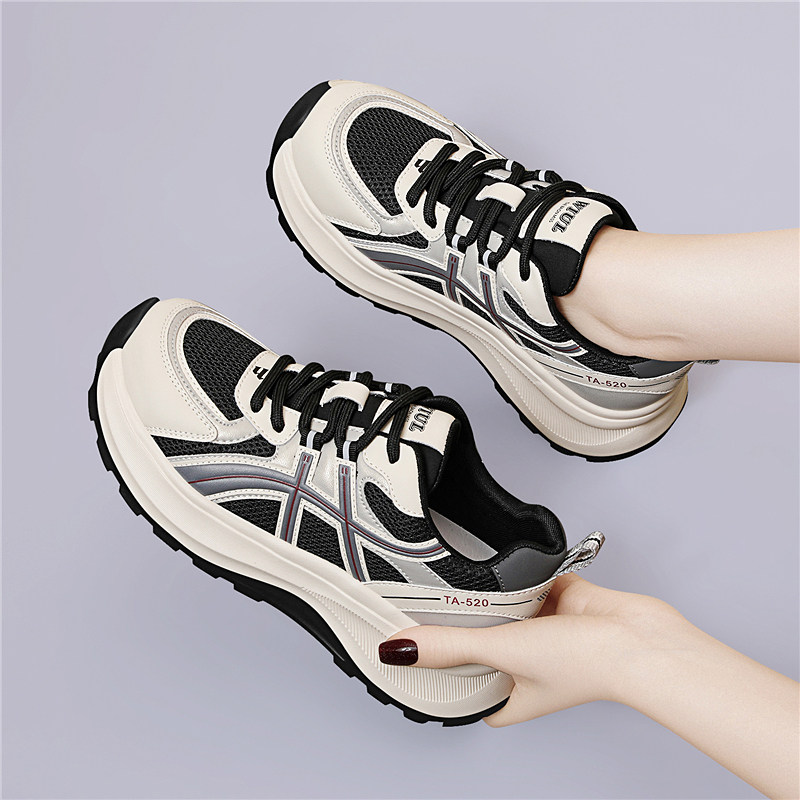 厚底老爹鞋女款2025新款