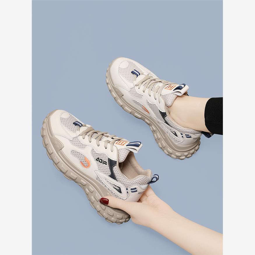 轻便软底老爹鞋女2025新