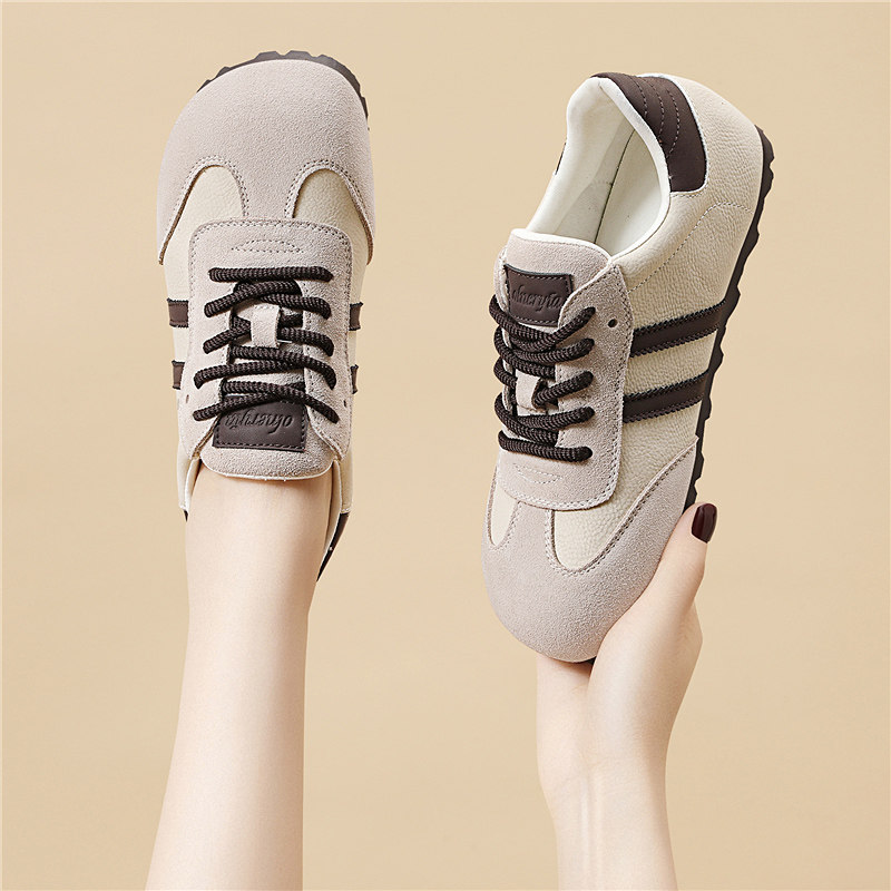 春秋爆款复古德训鞋子女