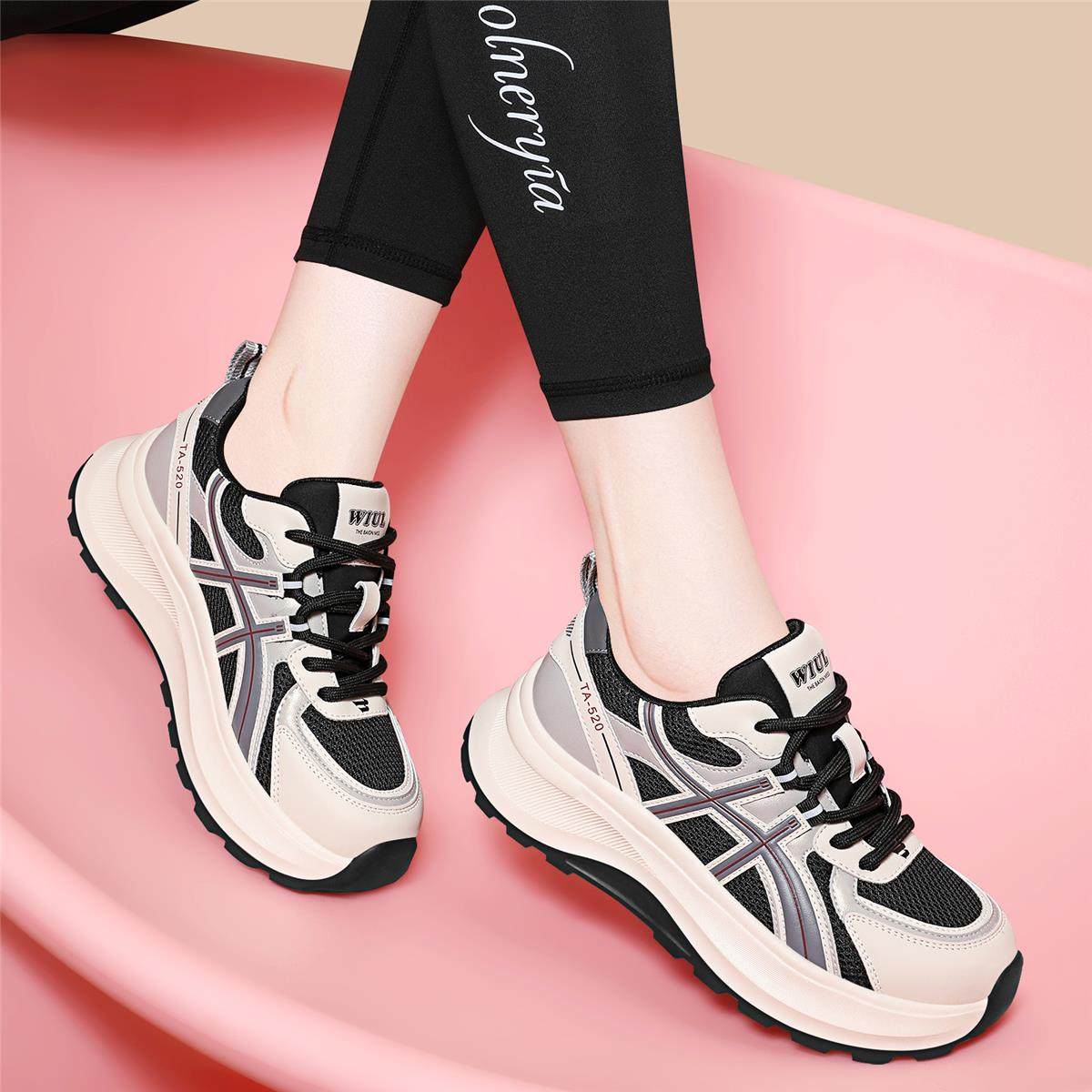 厚底老爹鞋女2025秋季新