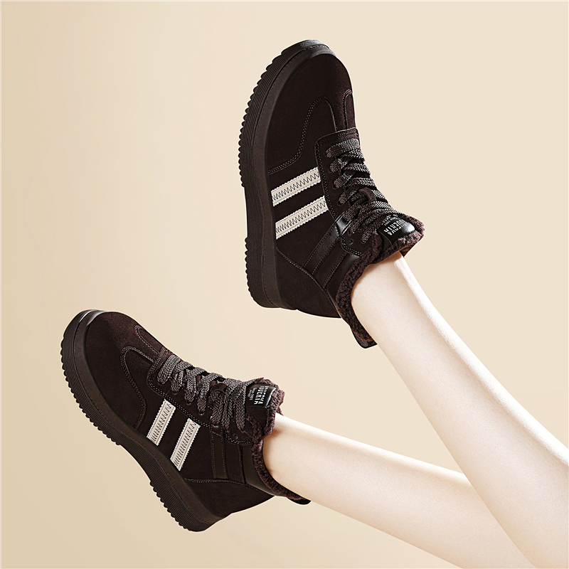 新款高帮板鞋德训鞋2025