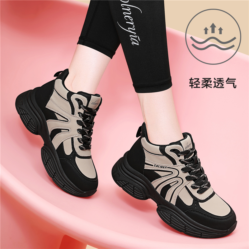 厚底老爹鞋女2025新款旅