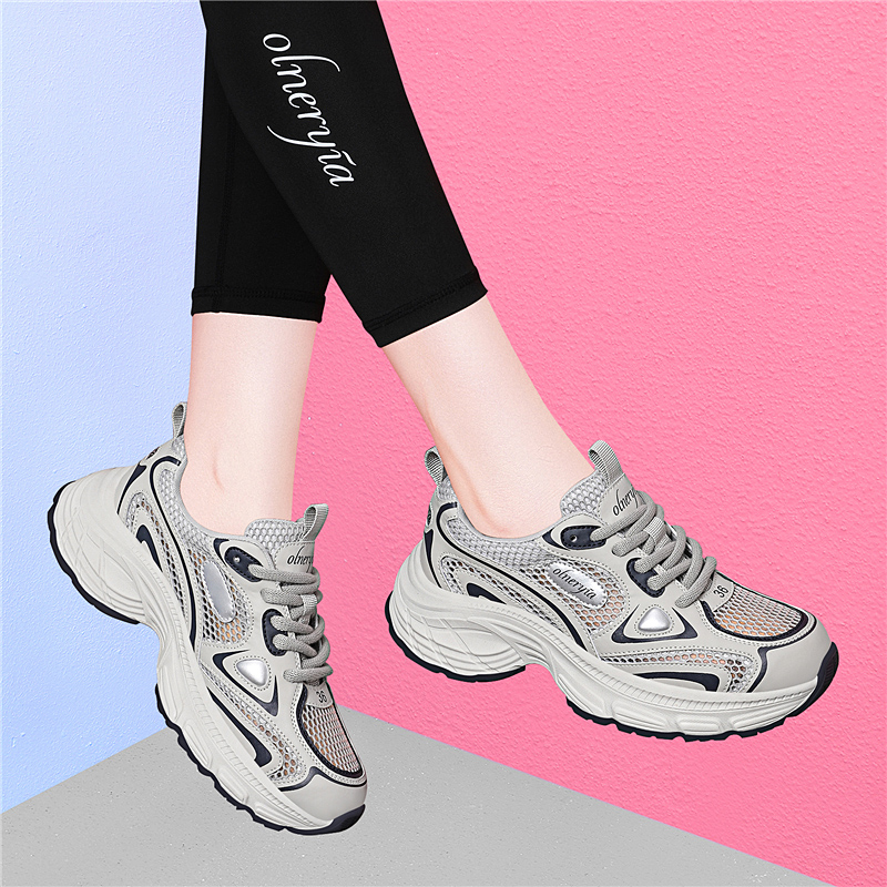 老爹鞋女款2025夏季新款