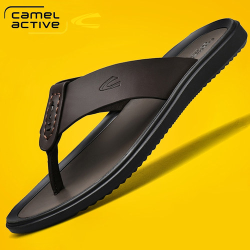 德国骆驼动感夏季凉鞋室外防滑潮