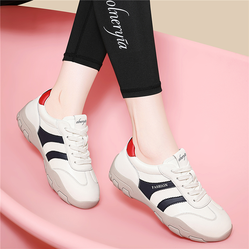 哲含厚底德训鞋女2025新