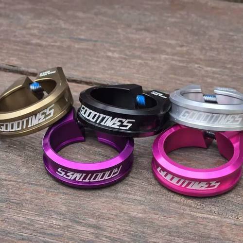 好时光GOODTIMES CNC 座管夹34.9/ 38.5口经车架用  螺丝坐杆夹