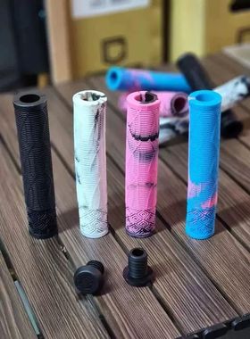 goodtimes好时光品牌土坡 街车BMX 把套 非锁死结构 黑 /黑白