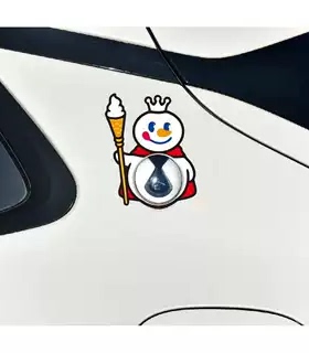 腾势Z9gt N9 N7 N8L 蜜雪冰城腾势标志联合体 联名款 蜜城腾王