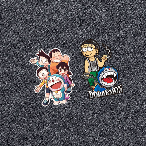 汉魂贴纸适用于卡通动画贴纸大雄贴画搞笑挡划痕车贴支持定制5738