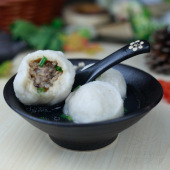 寻味福建福州鱼丸传统手工拳头大鱼丸福清特产包心鳗鱼丸火锅食材