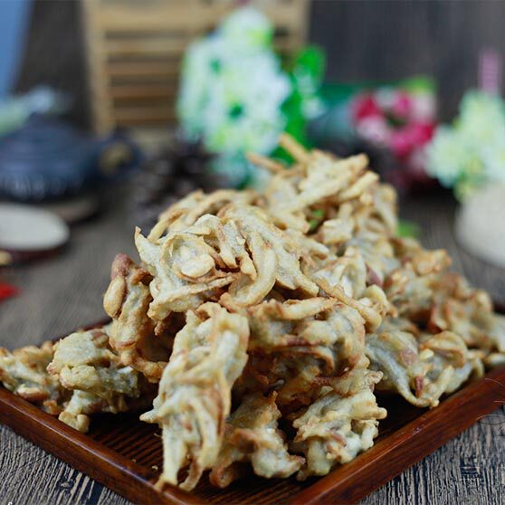 寻味天下福建特产福清特色小吃传统小吃炸芋头丝油炸芋条小吃零食